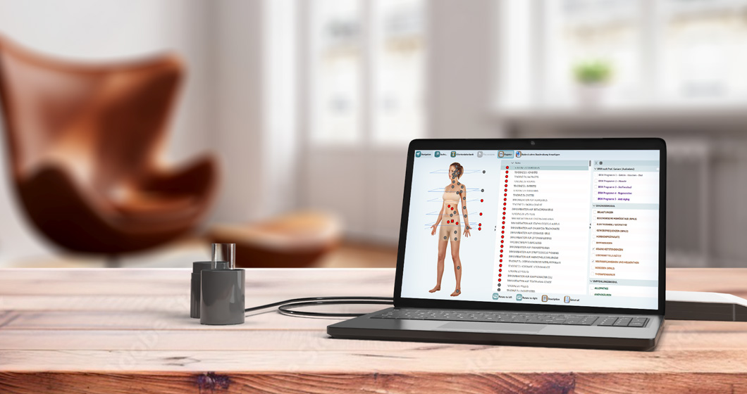 Illustration zur Frequenz- und Informationsfeldanalyse